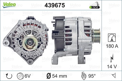 Valeo Generator [Hersteller-Nr. 439675] für BMW von VALEO