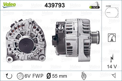 Valeo Generator [Hersteller-Nr. 439793] für BMW von VALEO