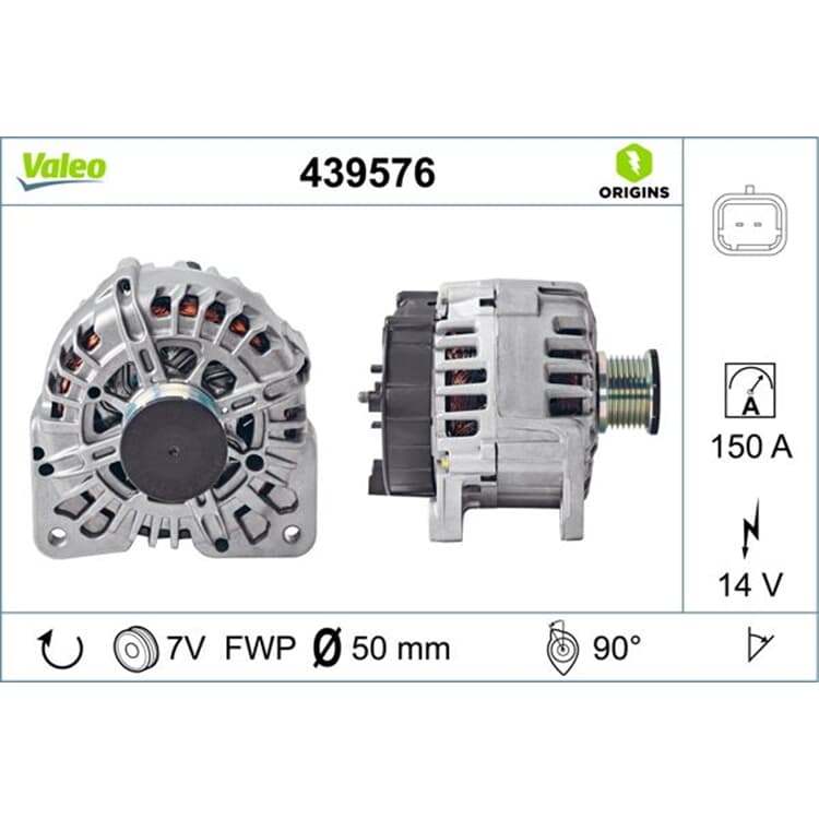 Valeo Generator Nissan Opel Renault von VALEO