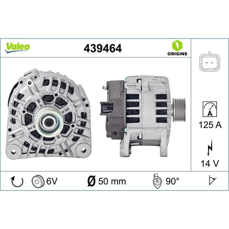 Valeo Generator Nissan Opel Renault von VALEO