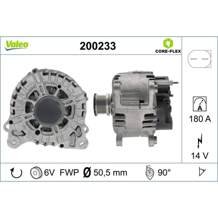 Valeo Generator Skoda VW von VALEO