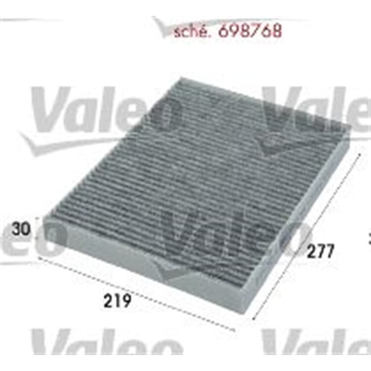 Valeo Innenraumfilter Audi Opel Porsche VW von VALEO