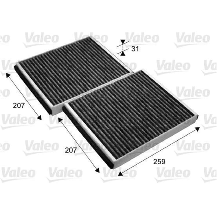 Valeo Innenraumfilter BMW 5er 6er 7er von VALEO