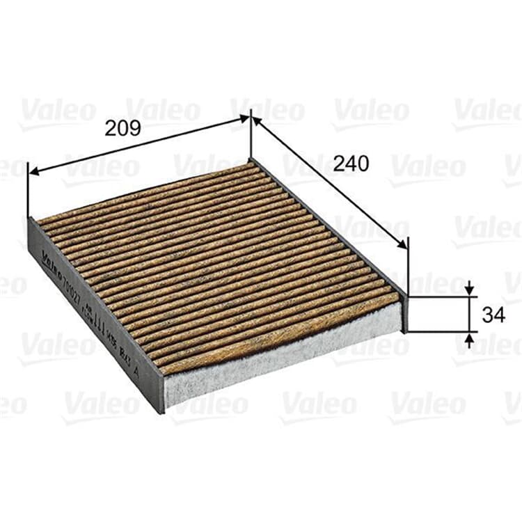 Valeo Innenraumfilter Ford C-Max Focus Galaxy Kuga Mondeo S-Max von VALEO