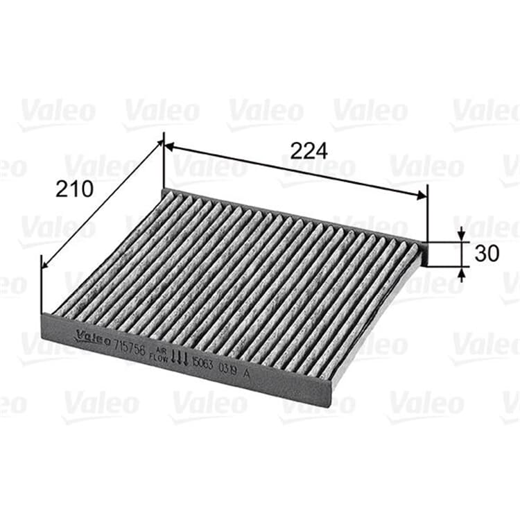 Valeo Innenraumfilter Nissan Micra Note von VALEO