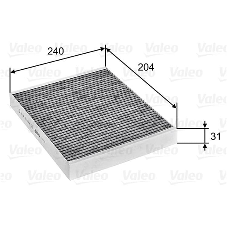 Valeo Innenraumfilter Opel Ampera-E Astra Insignia Meriva Mokka von VALEO