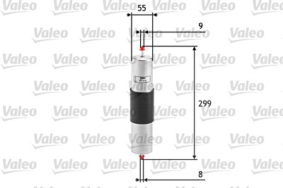 Valeo Kraftstofffilter [Hersteller-Nr. 587014] für Alpina, BMW, Wiesmann von VALEO