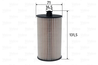 Valeo Kraftstofffilter [Hersteller-Nr. 587071] für VW von VALEO