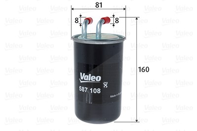 Valeo Kraftstofffilter [Hersteller-Nr. 587108] für Mitsubishi von VALEO