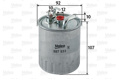 Valeo Kraftstofffilter [Hersteller-Nr. 587533] für Mercedes-Benz von VALEO