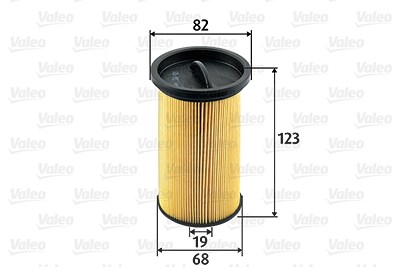 Valeo Kraftstofffilter [Hersteller-Nr. 587921] für BMW von VALEO