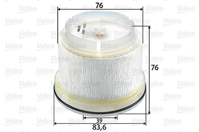 Valeo Kraftstofffilter [Hersteller-Nr. 587933] für Isuzu, Lexus, Toyota von VALEO