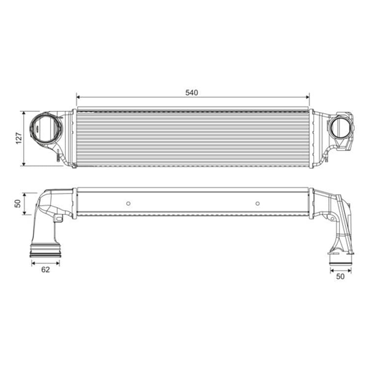 Valeo Ladeluftk?hler BMW 3er E46 von VALEO