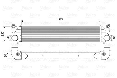 Valeo Ladeluftkühler [Hersteller-Nr. 818348] für Suzuki von VALEO