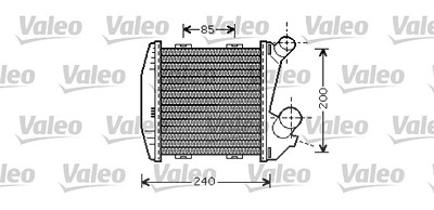 Valeo Ladeluftkühler [Hersteller-Nr. 818730] für Smart von VALEO