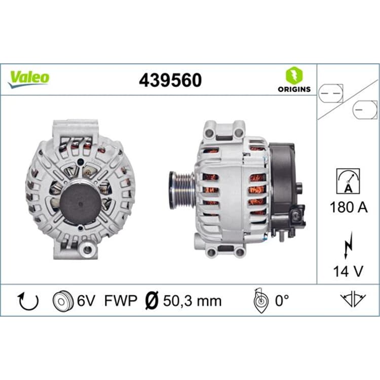 Valeo Lichtmaschine BMW 1er 3er 5er 6er 7er von VALEO