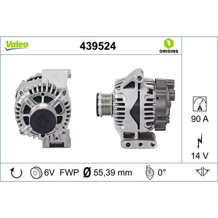 Valeo Lichtmaschine Fiat Lancia Opel Suzuki von VALEO