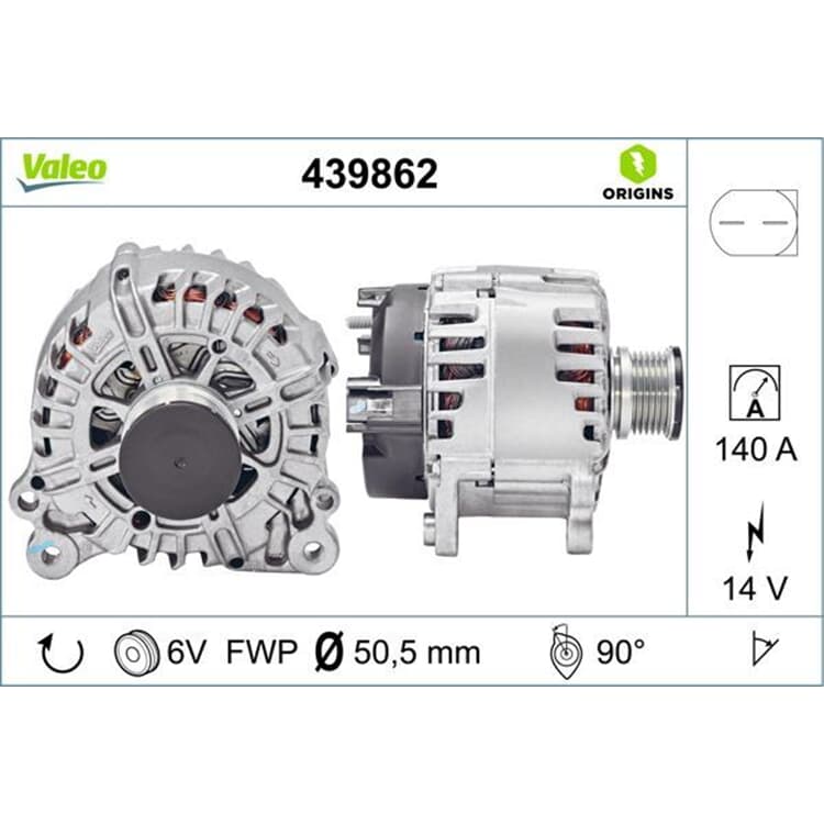 Valeo Lichtmaschine VW Amarok von VALEO