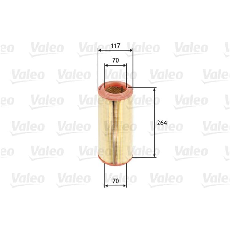 Valeo Luftfilter Audi A2 Seat Arosa VW Lupo Polo von VALEO