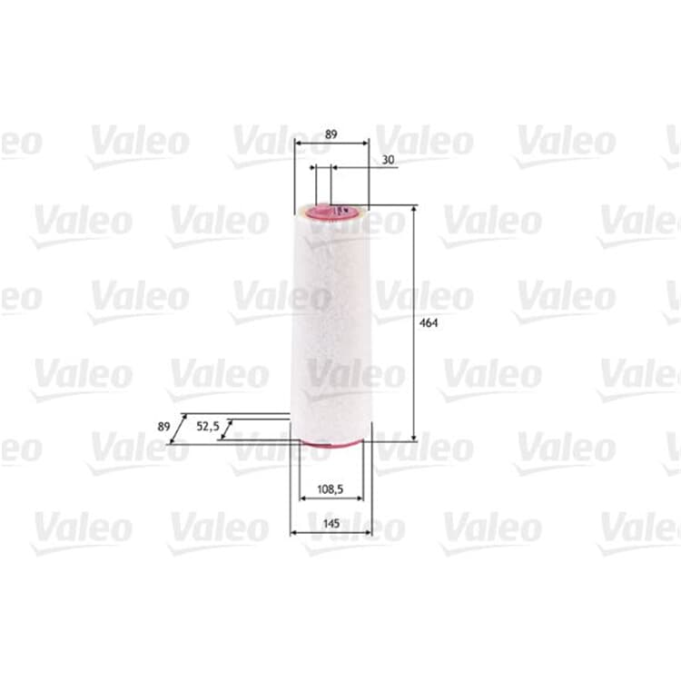 Valeo Luftfilter BMW 3er 5er 7er X3 X5 X6 Land Rover Range von VALEO