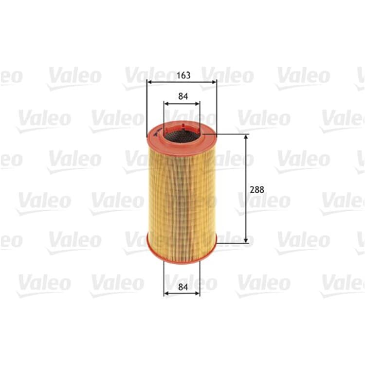 Valeo Luftfilter Citroen Jumper Jumpy Fiat Ducato Peugeot Boxer von VALEO