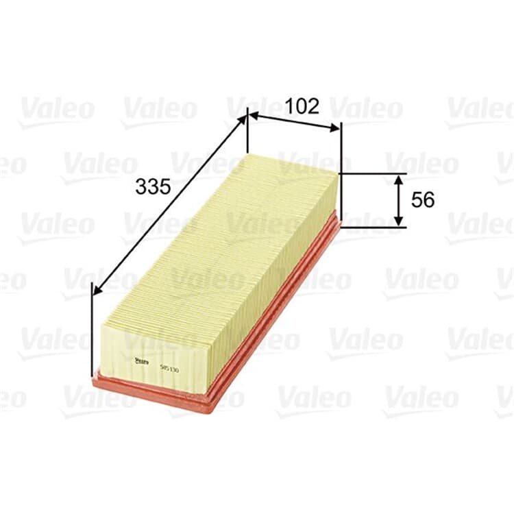 Valeo Luftfilter Citroen Peugeot von VALEO