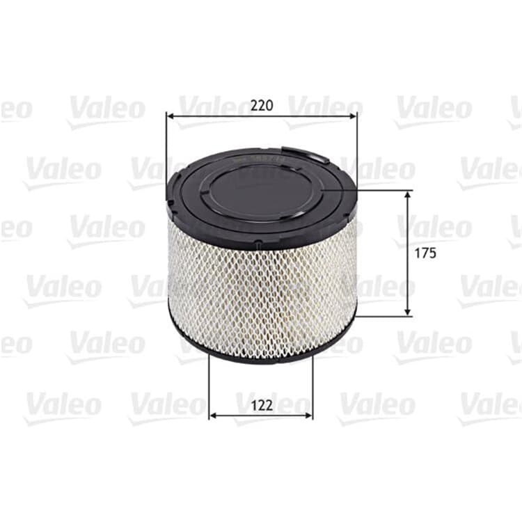 Valeo Luftfilter Ford Ranger Mazda Bt-50 Toyota Hilux von VALEO