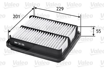 Valeo Luftfilter [Hersteller-Nr. 585086] für Suzuki von VALEO