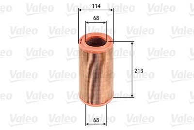 Valeo Luftfilter [Hersteller-Nr. 585615] für Citroën, Peugeot von VALEO