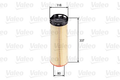 Valeo Luftfilter [Hersteller-Nr. 585648] für Mercedes-Benz von VALEO