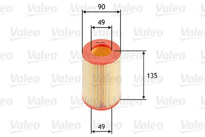 Valeo Luftfilter [Hersteller-Nr. 585660] für Smart von VALEO