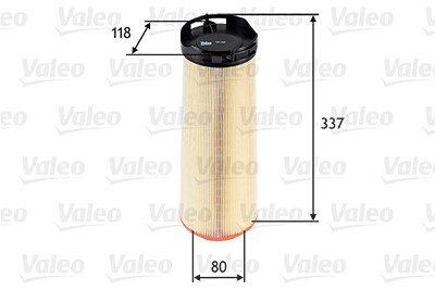 Valeo Luftfilter [Hersteller-Nr. 585668] für Mercedes-Benz von VALEO