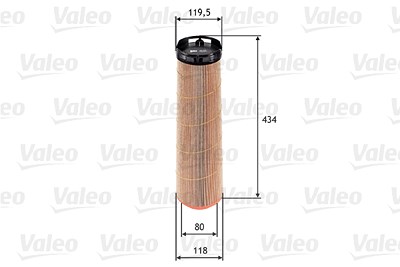 Valeo Luftfilter [Hersteller-Nr. 585670] für Mercedes-Benz von VALEO