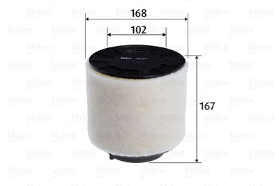 Valeo Luftfilter [Hersteller-Nr. 585759] für Audi von VALEO