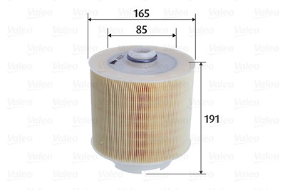 Valeo Luftfilter [Hersteller-Nr. 585760] für Audi von VALEO