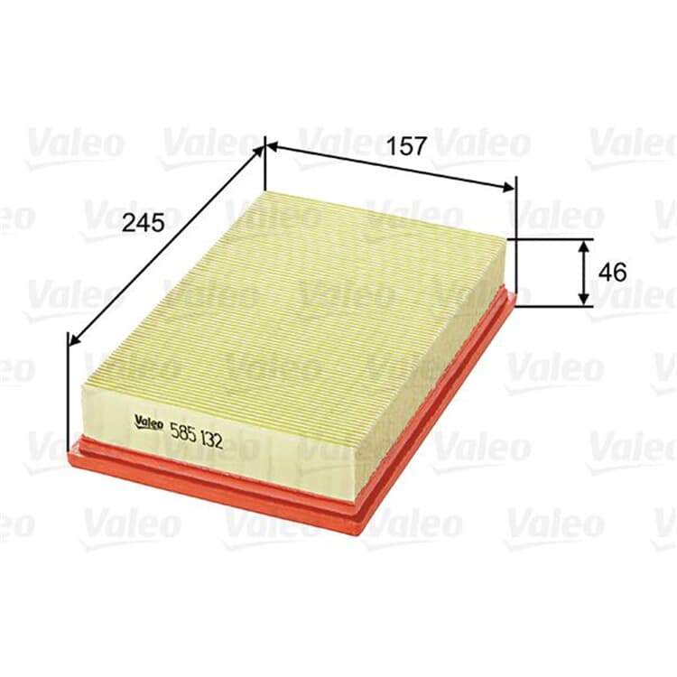 Valeo Luftfilter Opel Agila Suzuki Samurai Splash Wagon von VALEO