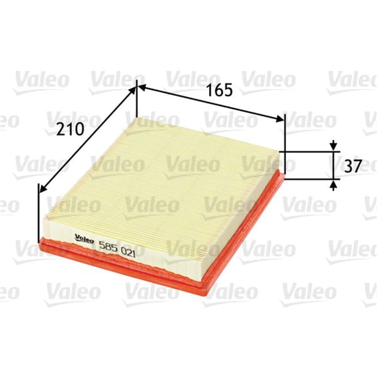 Valeo Luftfilter Opel Combo Corsa Tigra von VALEO