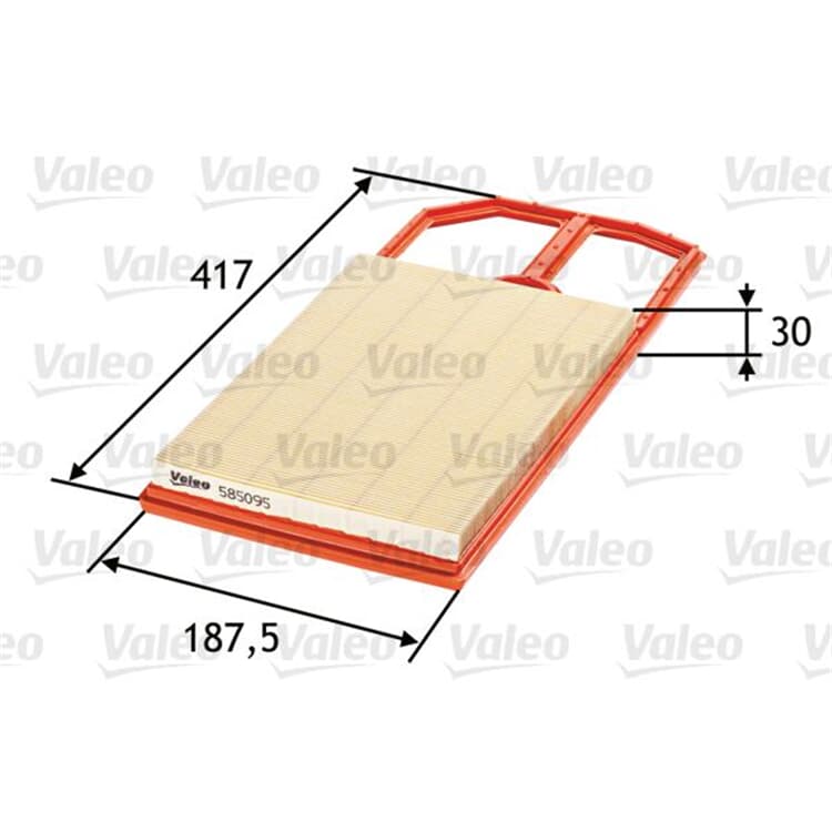 Valeo Luftfilter Seat Skoda VW von VALEO