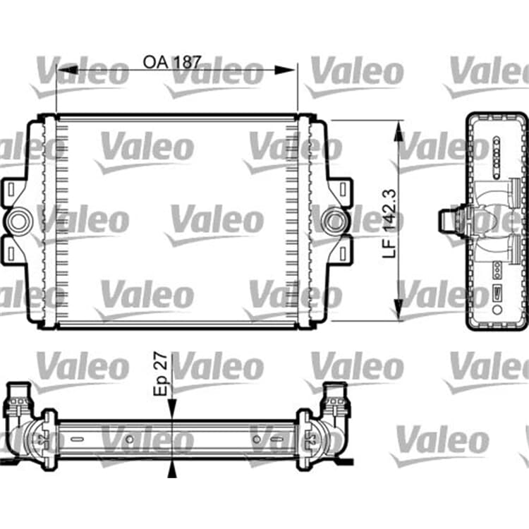 Valeo Motork?hler BMW 3er 4er von VALEO