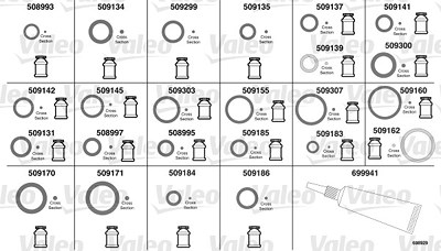 Valeo O-Ring-Reparaturset [Hersteller-Nr. 698929] von VALEO