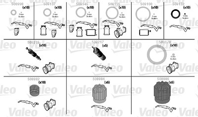 Valeo O-Ring-Reparaturset [Hersteller-Nr. 509203] von VALEO