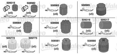 Valeo O-Ring-Reparaturset [Hersteller-Nr. 509734] von VALEO