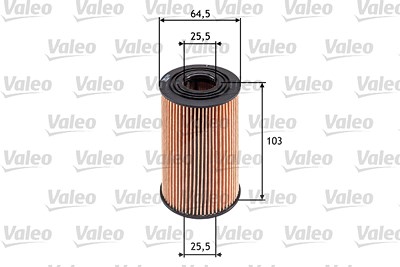 Valeo Ölfilter [Hersteller-Nr. 586533] für Bertone, BMW von VALEO