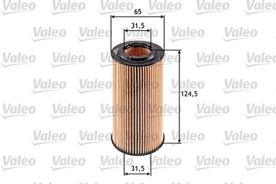 Valeo Ölfilter [Hersteller-Nr. 586541] für Ford, Volvo von VALEO