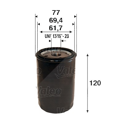 Valeo Ölfilter [Hersteller-Nr. 586099] für Mg, Rover von VALEO