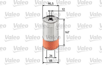 Valeo Ölfilter [Hersteller-Nr. 586518] für Gm Korea, Mercedes-Benz, Ssangyong von VALEO