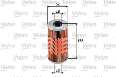 Valeo Ölfilter [Hersteller-Nr. 586534] für Opel, BMW, Land Rover von VALEO