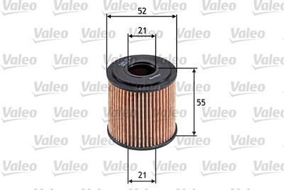 Valeo Ölfilter [Hersteller-Nr. 586540] für Smart von VALEO