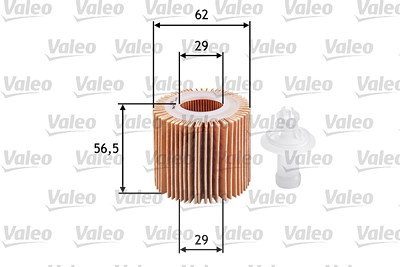 Valeo Ölfilter [Hersteller-Nr. 586583] für Daihatsu, Subaru, Toyota von VALEO