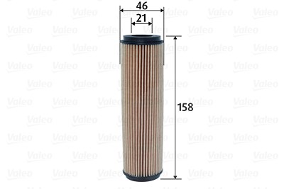 Valeo Ölfilter [Hersteller-Nr. 586597] für Mercedes-Benz von VALEO